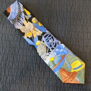 Leonard Paris Silk Tie M°69756